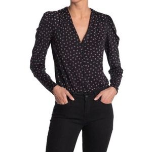 3 for $15 AFRM Fanny Cottage Floral Button Down Long Sleeve Bodysuit